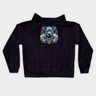 Blue Pitty Kids Hoodie